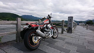 スポーツスター,がるーだ,ターコイズ,ダートラ,883R,sportster,xl1200c