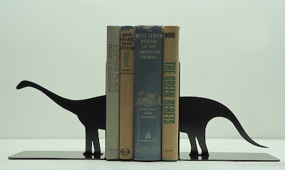 brontosaurus bookends