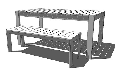 woodworking plans outdoor bench