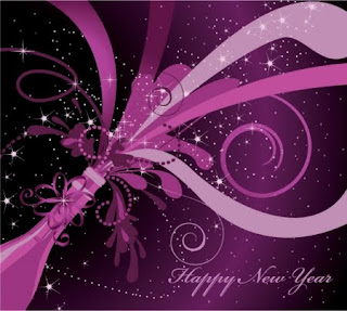 New Year Vector Background