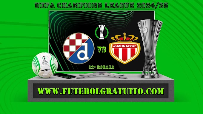 Assistir Dínamo Zagreb x Monaco grátis ao vivo online 02/10/2024