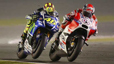 Rossi Juara Setelah Duel Sengit Yamaha-Ducati