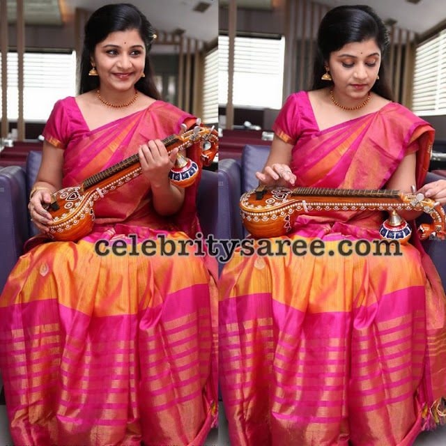 Veena Srivani Tissue Silk Saree