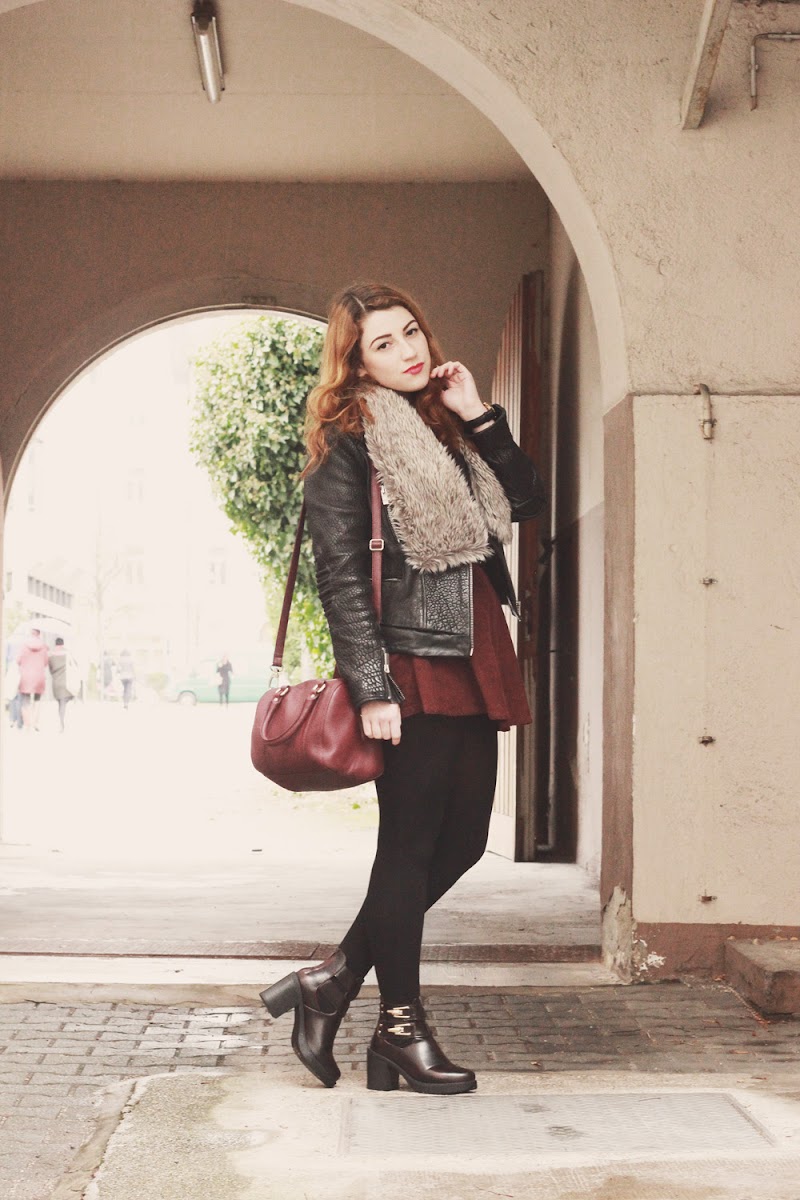 burgundy oxblood cut out heeled boots