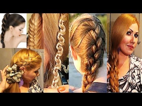 TIPOS DE TRENZAS CABELLO