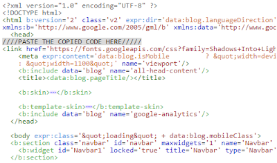 how to edit html in blogger help