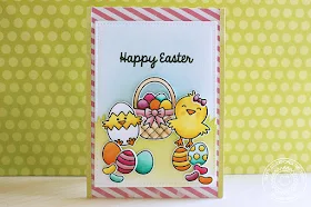 Sunny Studio Stamps: A Good Egg Happy Easter Card by Eloise Blue