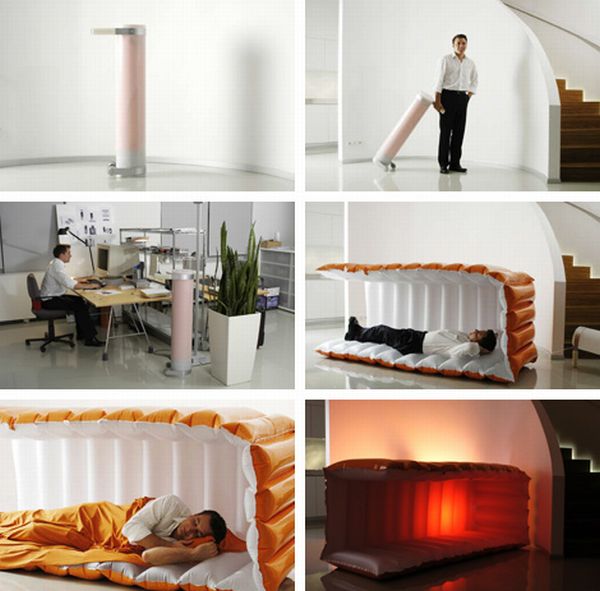 Unique Bed Designed Especially for Power Napping