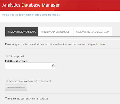 Sitecore Analytics Database Manager (ADM) Module Customization