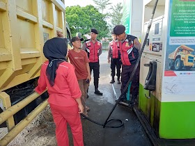 Pasca kenaikan harga BBM, Polres Muaro Jambi Amankan Setiap SPBU 