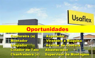 Usaflex abre vagas para Costureira, Auxiliar, Colador e outros em Parobé