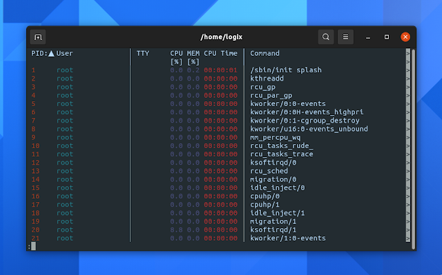 procs ps alternative in rust