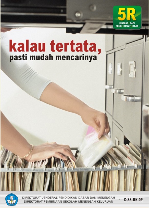 Kalau tertata, pasti mudah mencarinya