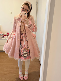 pink lolita coordinate