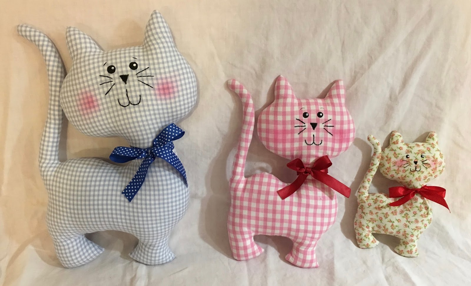 La Petite Maison De Sylvie Chats En Tissu La Petite Maison De Sylvie Chats En Tissu