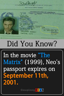 The Matrix 9/11/2001 Passport