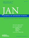 journal of advanced nursing cover