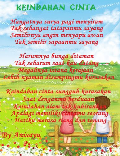 PUISI CINTA BY ANISAYU: Keindahan Cinta