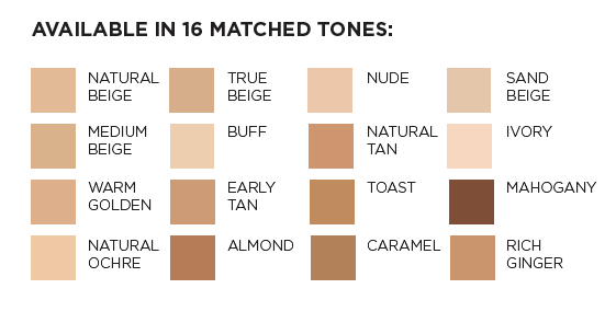 Revlon Full coverage Foundation Swatches Shades