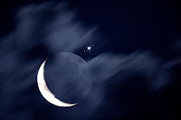 Moon, Jupiter and Moons