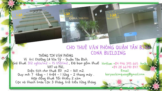 Cona Building, cao ốc Cona quận Tân Bình