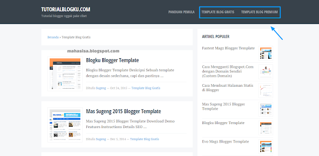 Download Template Blogspot yang SEO Friendly