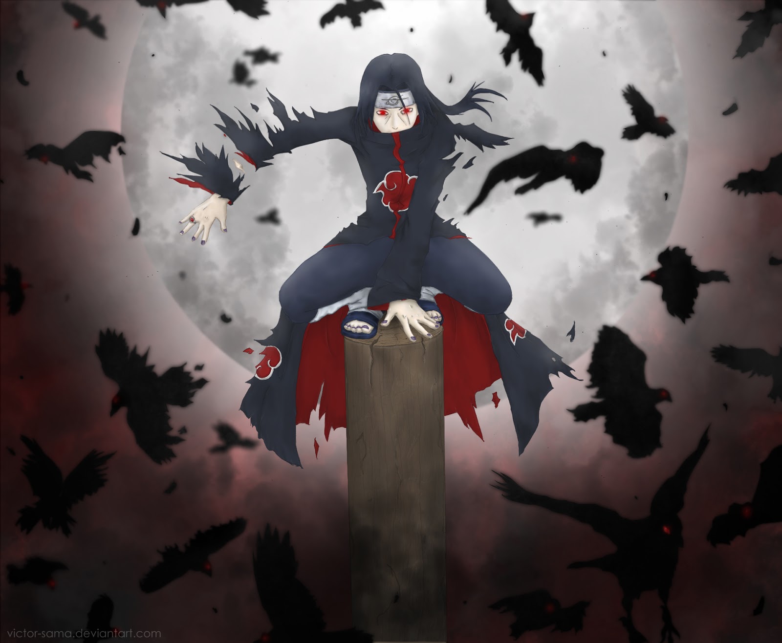 Gambar Itachi Uchiha Wallpaper Keren HD - Gambar Kata Kata