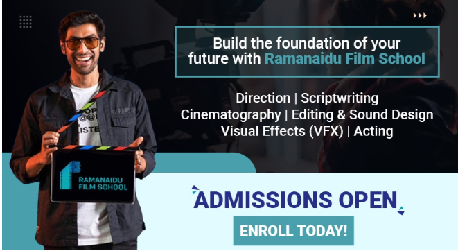 Ramanaiudu Film School Admission Notification 2024 Enroll Now