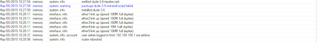 How to install dude on mikrotik router