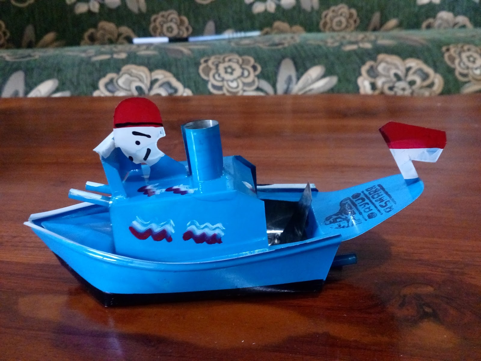  Indonesian  Traditional Toys  Navy Steamship