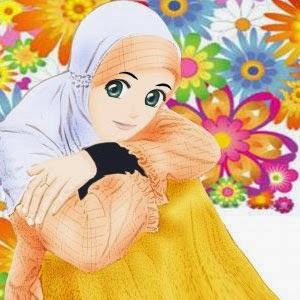  Gambar  Kartun  Muslimah  Cantik