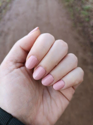 Milky Pink Gel Nail Polish.