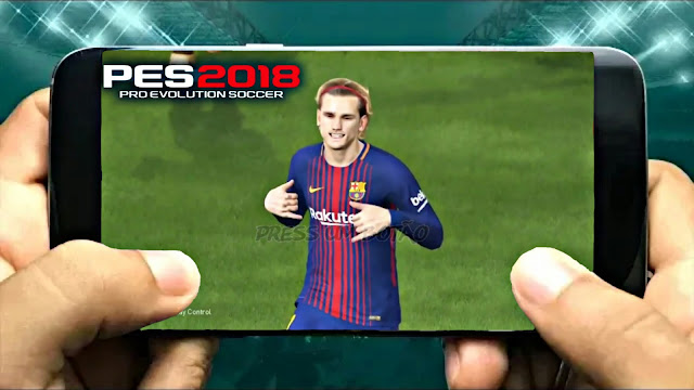 PES 2018 Lite 500Mb Update Graphics HD Android Real Faces