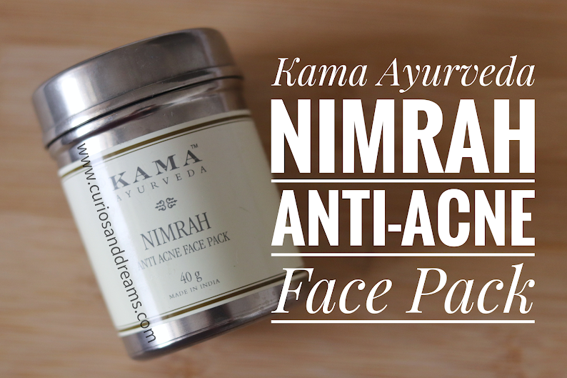 Kama Ayurveda Nimrah Anti Acne Face Pack, Kama Ayurveda Nimrah Anti Acne Face Pack review, Kama Ayurveda Nimrah review, Kama Ayurveda Nimrah face pack review