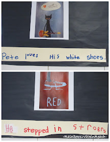 photo of: Pete the Cat Kindergarten Writing Response