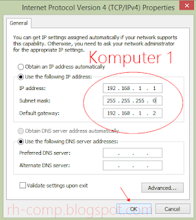 Cara Mentransfer File Lewat Kabel LAN