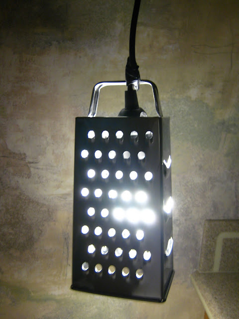 10-Minute Cheese Grater Lamp