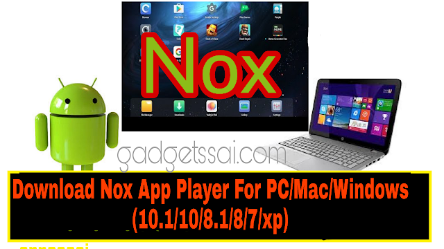 Nox app player for windows