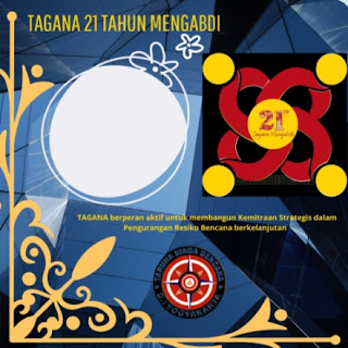 Twibbon Peringatan HUT TAGANA ke-21 Tahun 2025: Cara Ikut Meriahkan Hari Jadi Taruna Siaga Bencana