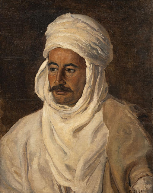 Portrait d'Ahmed es Seghir par Étienne Dinet