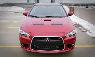 2010 Mitsubishi Lancer Sportback Ralliart Front View