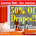 50% Off + 2 Free Pillows
