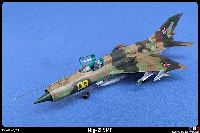 Mig-21 SMT de Revell au 1/48.