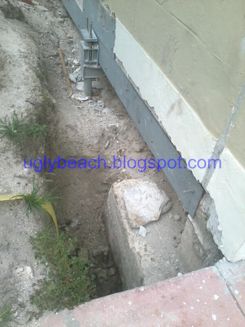 Art Deco Condominium Foundation Repair Steel Supports