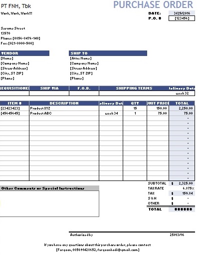 Enterprise Resource Planning: Maret 2016