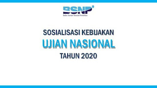 Download Juknis POS Ujian Nasional Tahun 2020 Jenjang SMA/MA/SMK