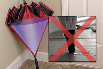 BETTER BRELLA Wind-Proof Is An Umbrella That Can Be Folded Upside Down To Contain All The Rainwater