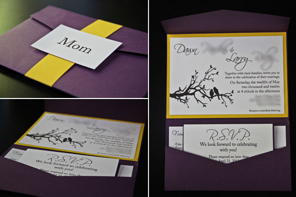 DIY Wedding Invitations