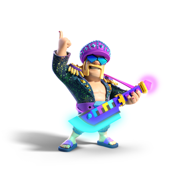 Clash of Clans Barbarian King Beat King skin render png