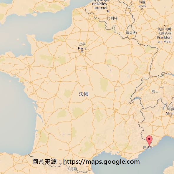 法國的檸檬塔源自南法地中海沿岸的城鎮 Menton，位於摩納哥公國旁邊。